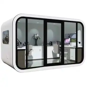 20ft 40ft  movable modular prefab tiny homes portable office pod prefabricated apple cabin container house