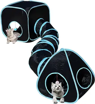5/4/3holes Cat Tunnel Tube Funny Kitten Toys Foldable Toys For Cat Interactive Cat Training Animal Play Games Pet Product