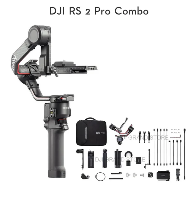 Dji Rs 2 3-axis Camera Gimbal Stabilizer Carbon Fiber Construction