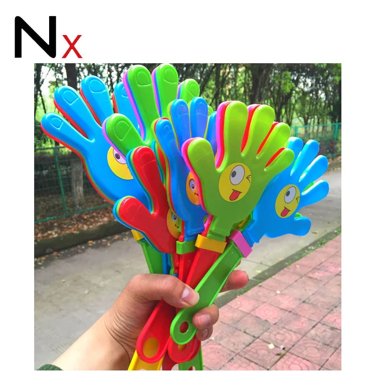 Дешевая оптовая продажа, пластиковая рекламная ручная хлопушка для всех мероприятий и мероприятий