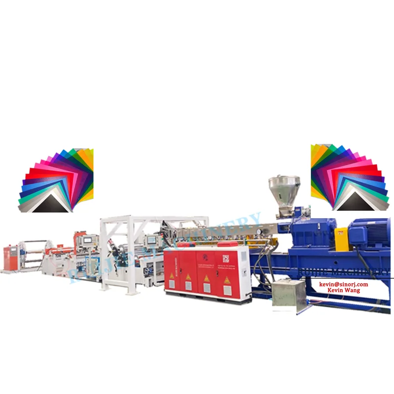 PMMA/PET/ABS/PP/TPU/PC Maszyna do produkcji płyt MASZYNA DO EKSTRUZJI PP PVC LINIA PRODUKCYJNA PRZEŹROCZYSTA
