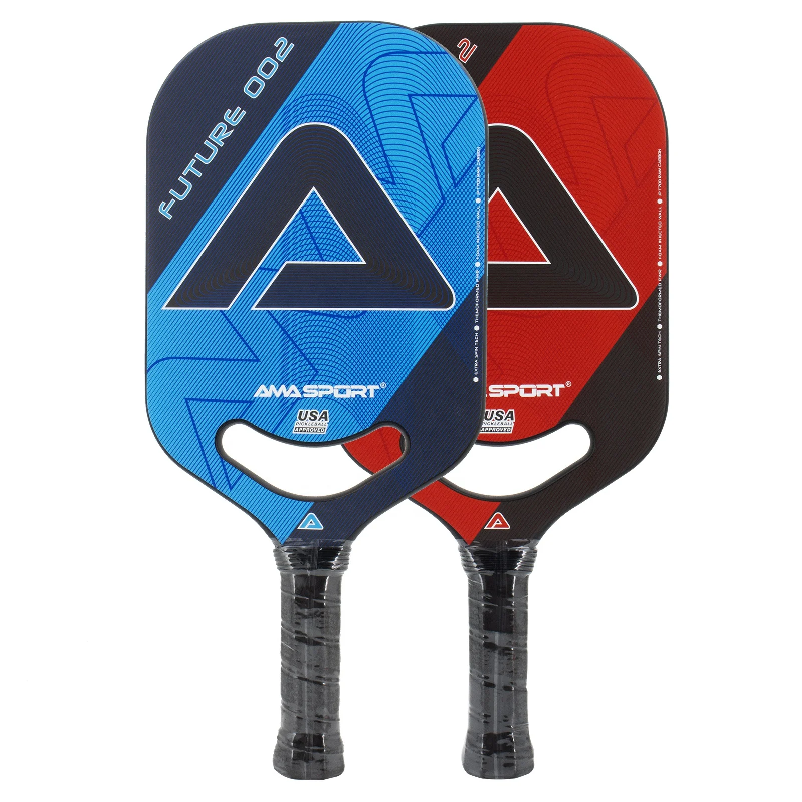 Ama Sport Pickle Ball Factory New Arrival 13mm Edgeless Florek Carbon ...