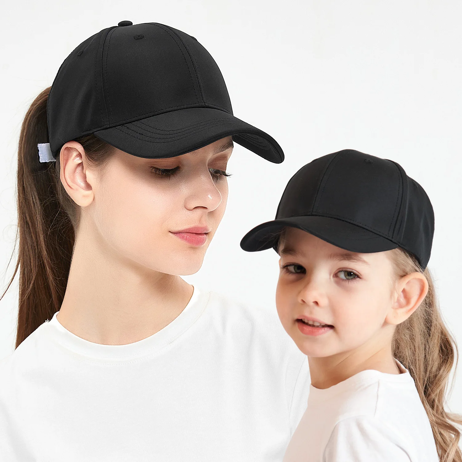 Ponytail Baseball Caps for Women & Kids - Outdoor Sports