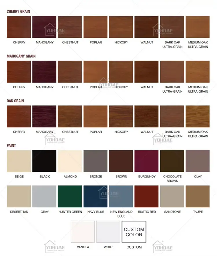 European Modern Villa Vertical Bi Folding Garage Doors Slatted Aluminium Flush Mount Sectional Garage Door