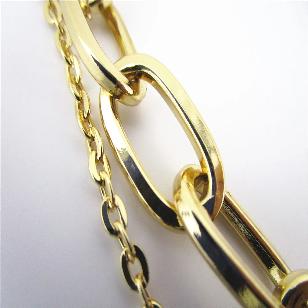 Gold Plated Chain Wholesale Jewelry Modern Jewellery