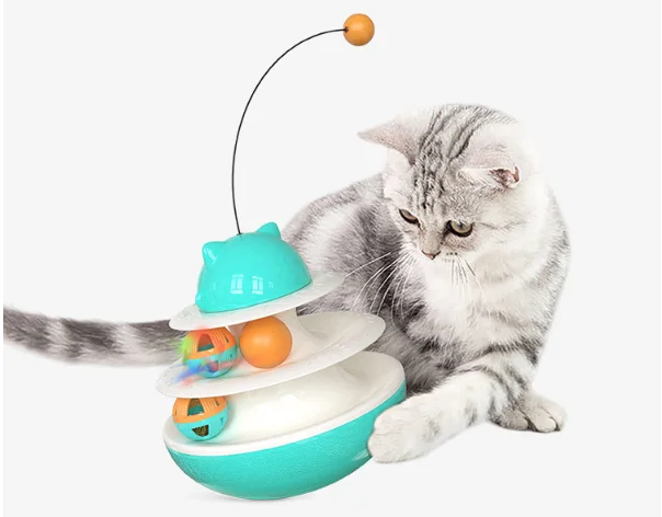 C&C Three Layers Unstuffed Cat Interactive Toy Intelligence Crazy