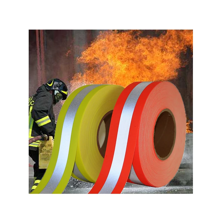 EN471 Class 2 High Visible Reflective Fabric Tape for Clothing