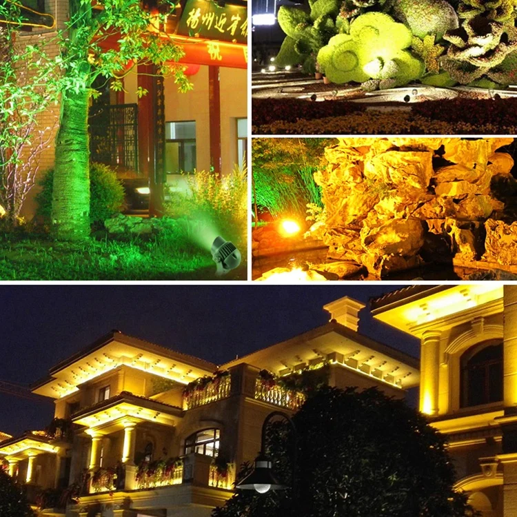 Круглый наружный светодиодный прожектор KDBANG 6 Вт 18 36 72 108 ВТ 180