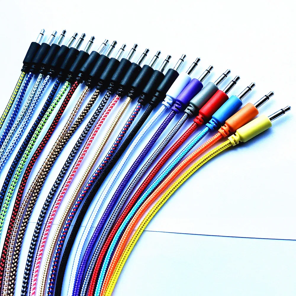 Free Samples Nylon Braided 35mm Male TS to Male TS Mono