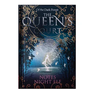 Custom Kawaii B6 Size Hardcover Luminous Journal Thick Notebook with Leather Cover and Sewing Binding Gift for Students