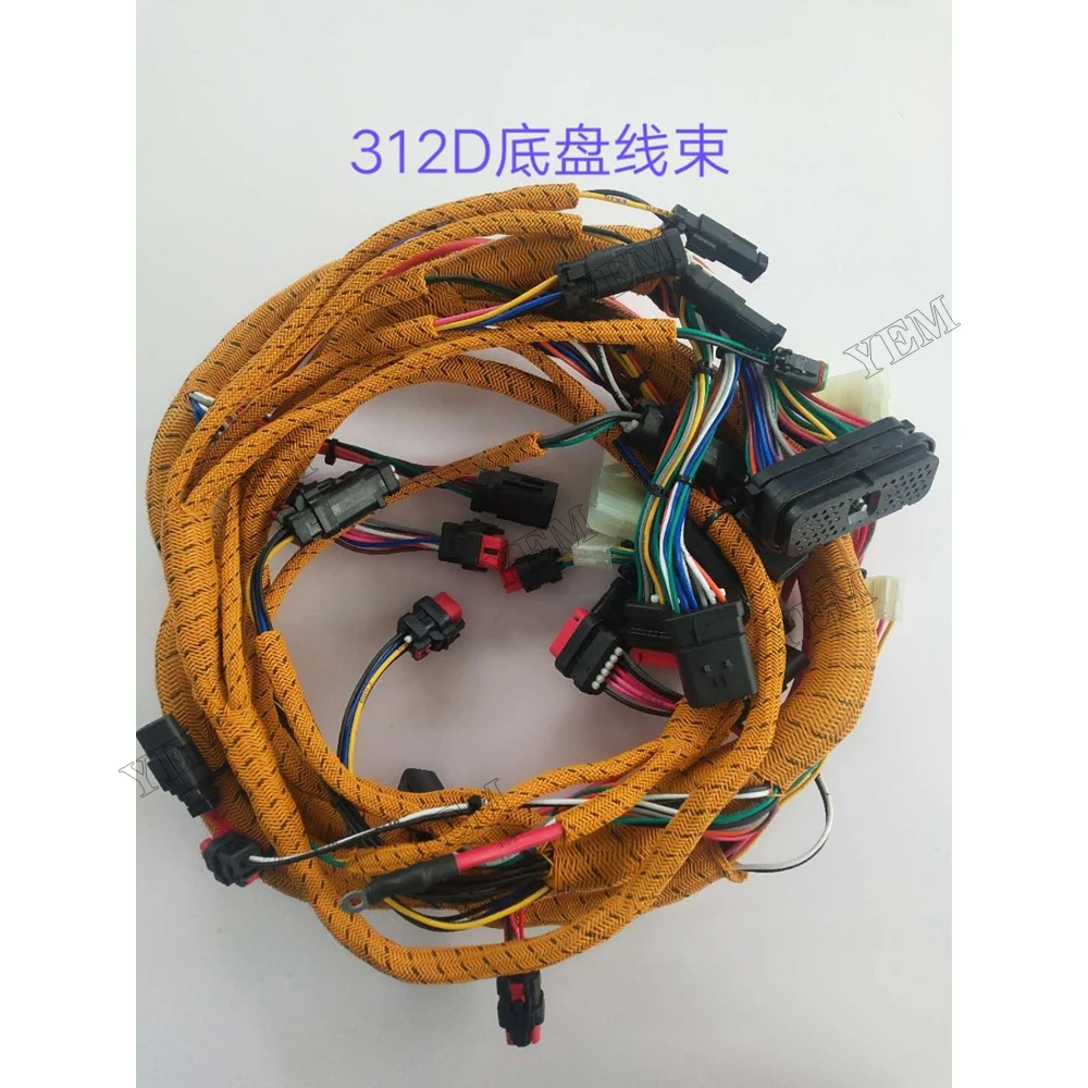 Chassis Wiring Harness for Caterpillar 312D Industrial Engine Parts