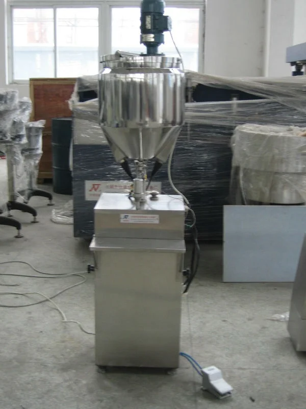 GS-2 горячая Распродажа полуавтомат пневматический наполнительная машина для жидкий крем