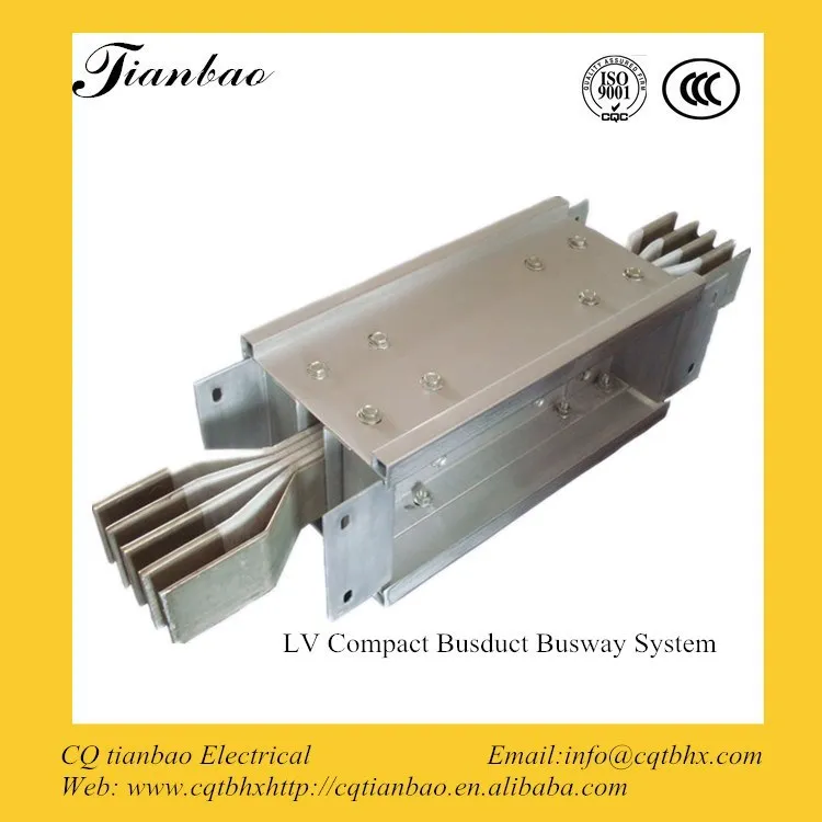 Factory Price Compact Busbar/Busway Low Voltage Electrical Bus Duct