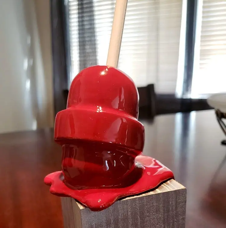 Colors Candy Lollipop Statues Sucette Sculpture Lolly Ornaments