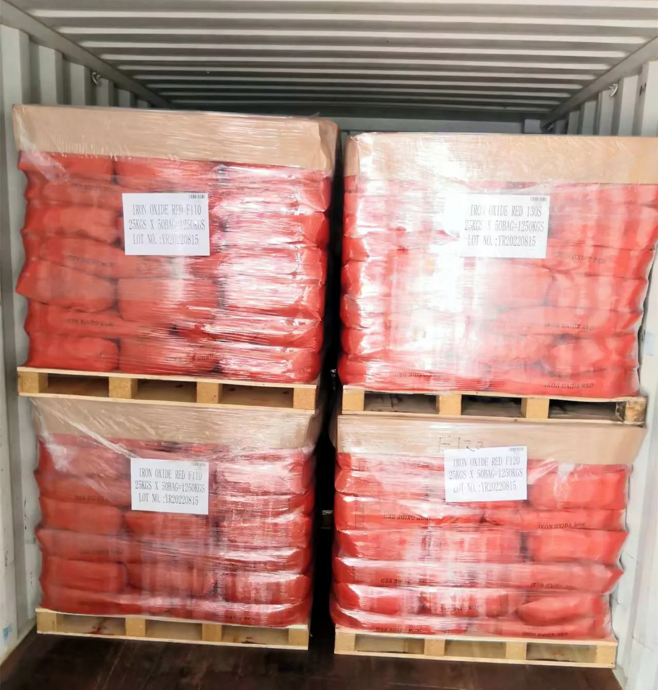 Color Pigments Red Iron Oxide Paint 130 Powder for Colored Asphalt Pavement