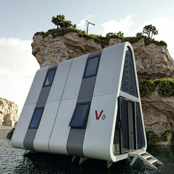 Modern Camping Capsule Prefabricated Vessel Houses Capsule House Space Capsule Cabin House