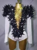 YJLa2133-white black