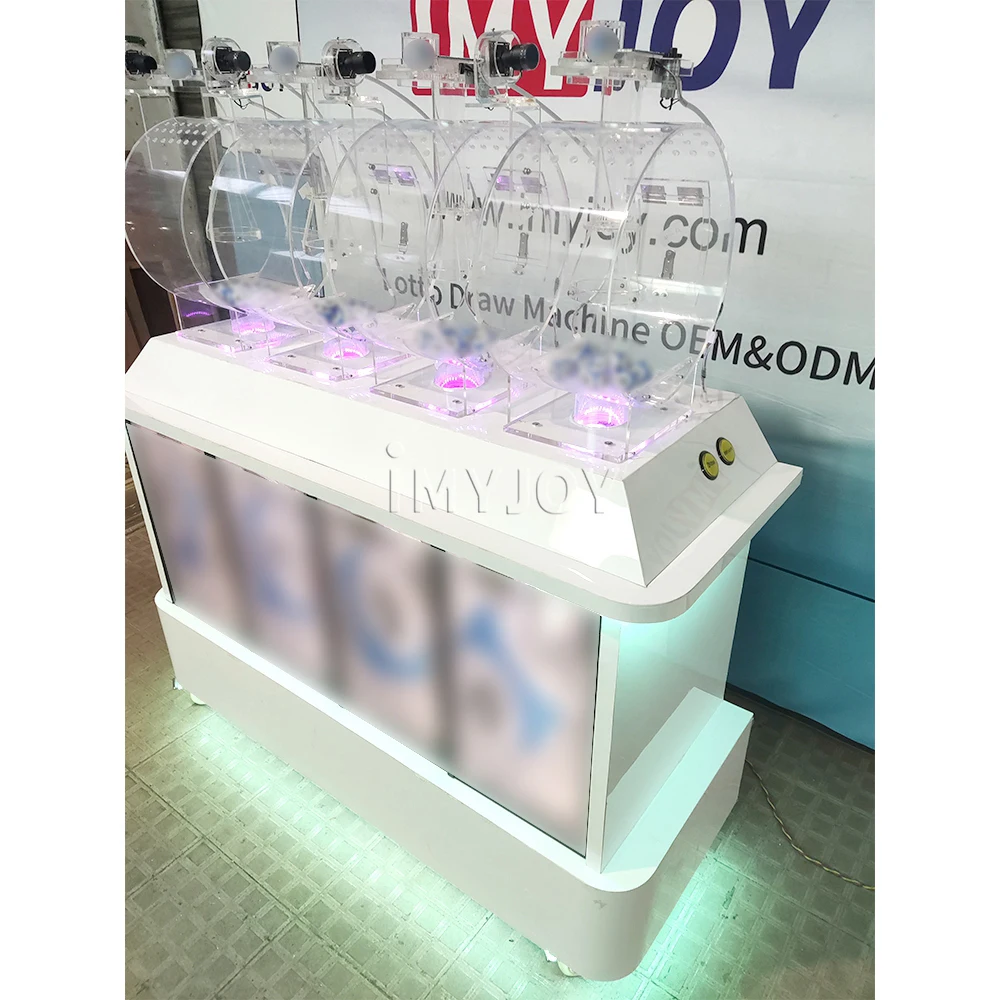 Интеллектуальная лотерея для игр на удачу лотереи с воздушным выдувом 4 ЖК-экранами продажа ТВ