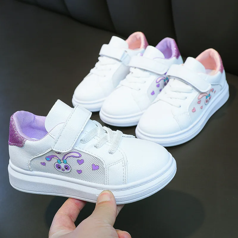 Оптовая продажа модные детские школьные повседневные кроссовки дышащая детская повседневная обувь для девочек и малышей