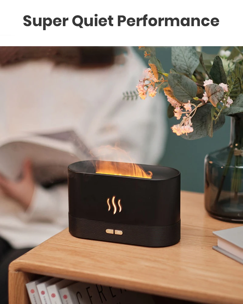 Flame Aroma Diffuser - Your Daily Retreat to Tranquility.