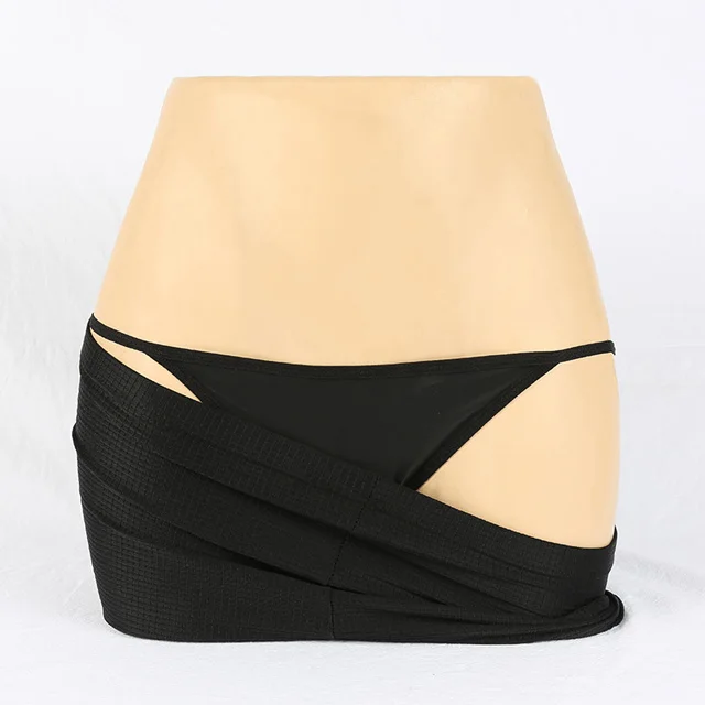 Bikini Bottoms for Women Sexy Naked Unseen Panties Beach Swimsuit Leggings 100% Polyester Breathable Quick Dry Anti-Bacterial