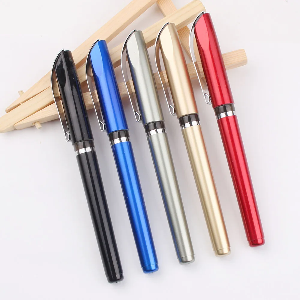 Solid Colour Gel Pen For Smooth Writing Office Stationery_voghion.com