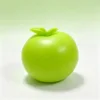 Juguete blando de manzana verde