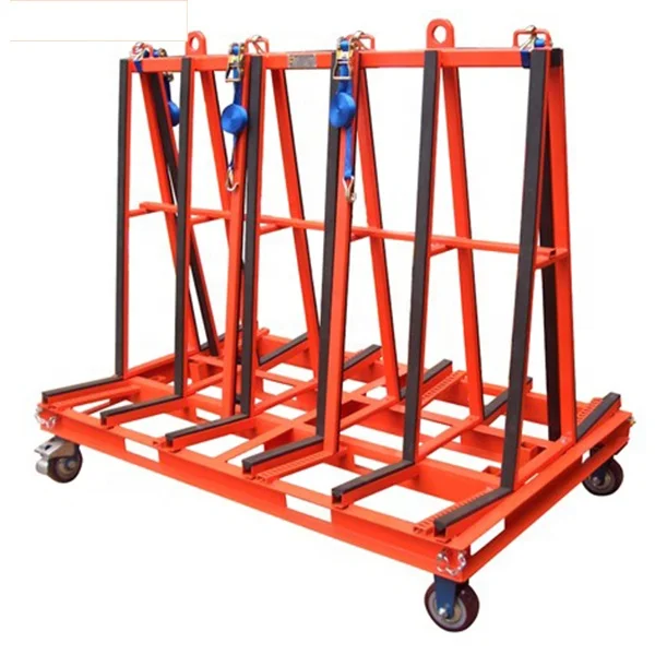 Plastic Display Stand for Stone Heavy Duty Shelves With Tile Retail Grid Wheels Stone Display Rack