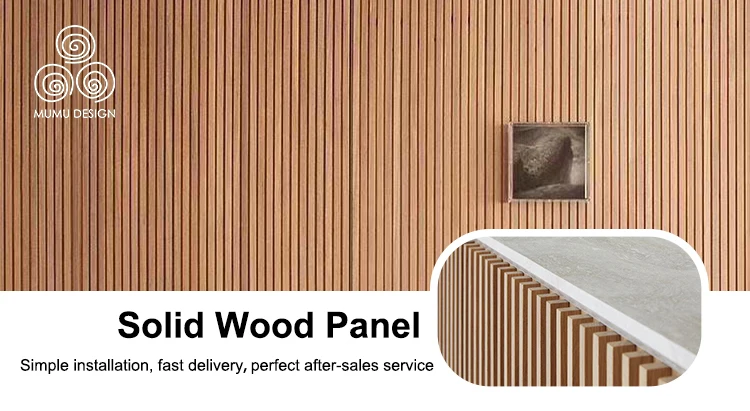 MUMU China Fluted Flexible Wainscoting Interior Wall Covering