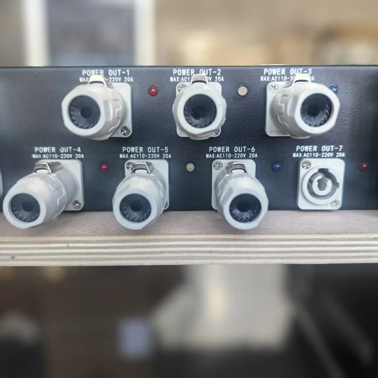 ST Custom Powercon Distribution Box Stage Power Distribution Rack Mount ...