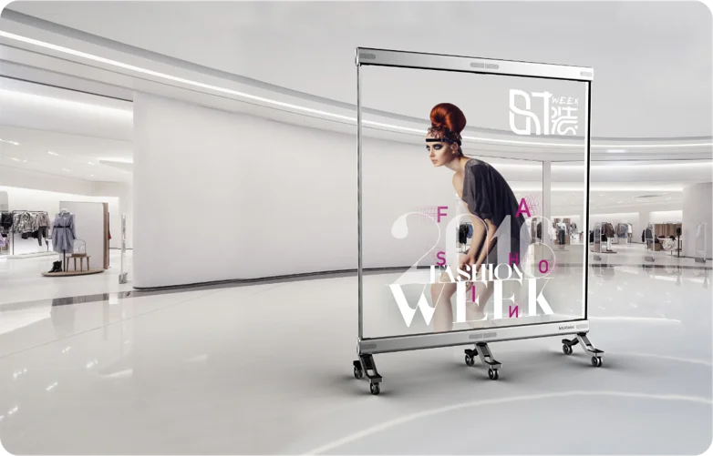 Store Window Advertising Led Display Transparent Led Screen Pantalla Led Transparent  Glass Led Screens