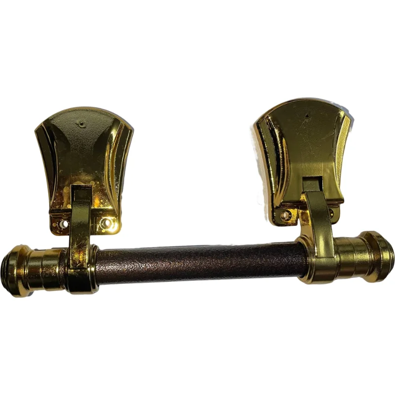 CH-03 Customized Funeral Decoration Plastic Casket Handles American Style Adult Coffin Accessories Golden Competitive Price