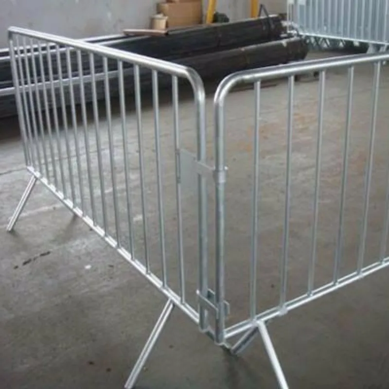 Removable Events Crowd Control Barrier Temporary Fence Pedestrian Barrier Fence Steel Traffic Barriers