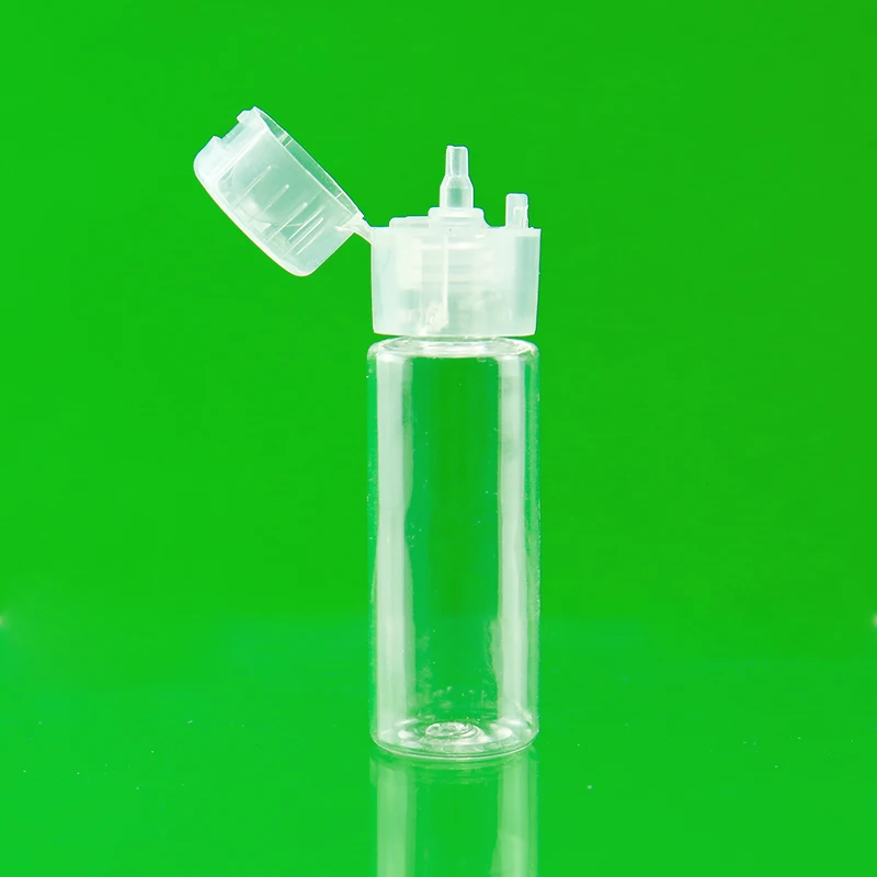 product empty pet clear 10ml lotion skincare plastic squeeze packaging cosmetics bottles with flip top cap-27