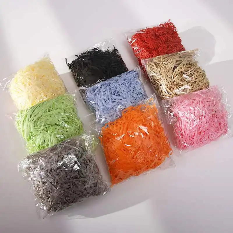 Wholesale Eco Friendly Packaging Filler Paper Shred Custom Color ...