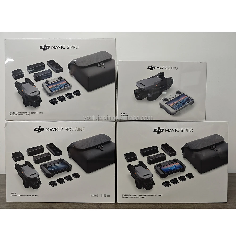 In Stock DJI Mavic Pro Cine Premium Combo Tri-Camera Apple ProRes Support  23-Min Max Flight Time 10km HD Video Transmission - Main Image