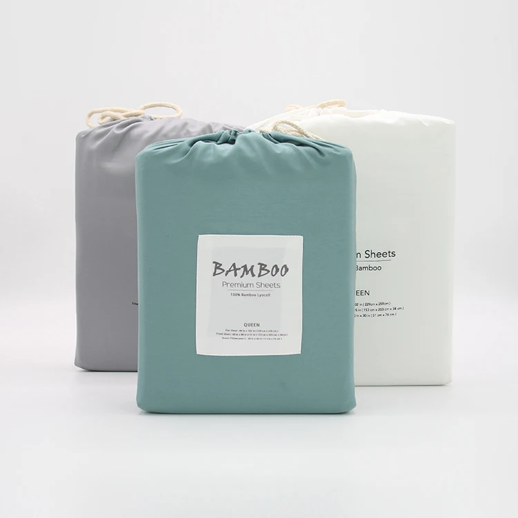 Top Supplier Luxury Bedding Soft And Silky 100 Organic Bamboo Bed