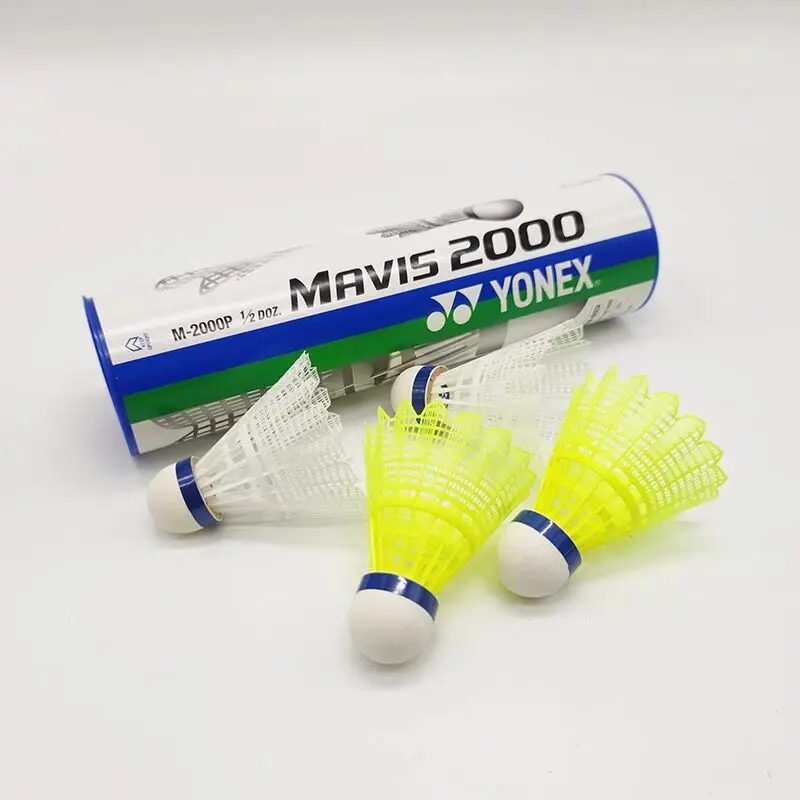 Yonex MAVIS 2000 Nylon Badminton Shuttlecock - Durable Flight for