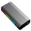 Grey-Supports NGFF/NVME 10Gbps 9210C with RGB Light