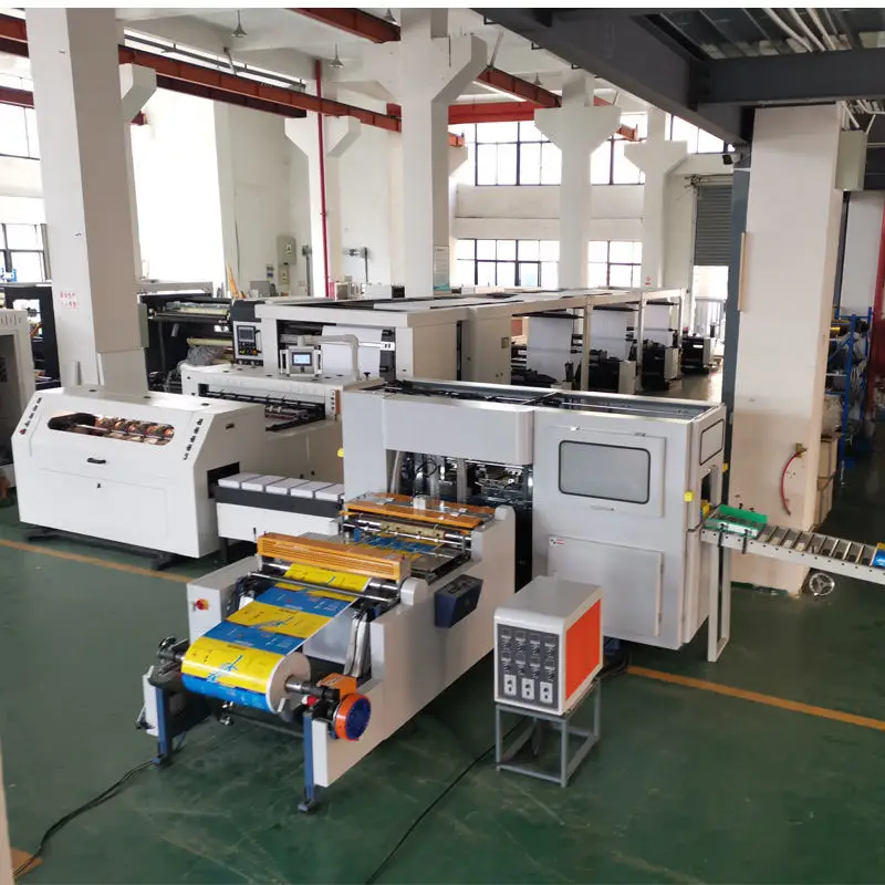 Automatic A4 Paper Making Machine Cutter Roll to Sheet Slitting Machine  A4 Paper Packing Machine with Ream Wrapping
