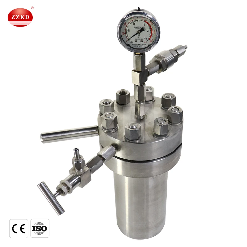 Laboratory Small High Pressure Chemical Reactor