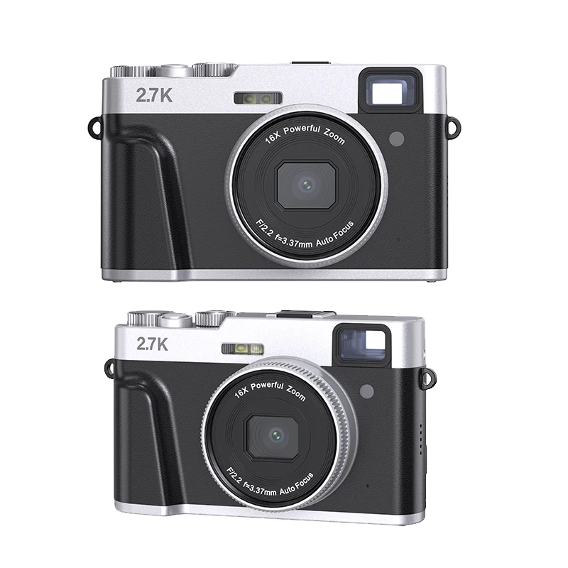 Mini Digital Camera DC202 - 4K Vlog and Video Capture, Compact