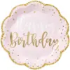 Pink Happy Birthday Party
