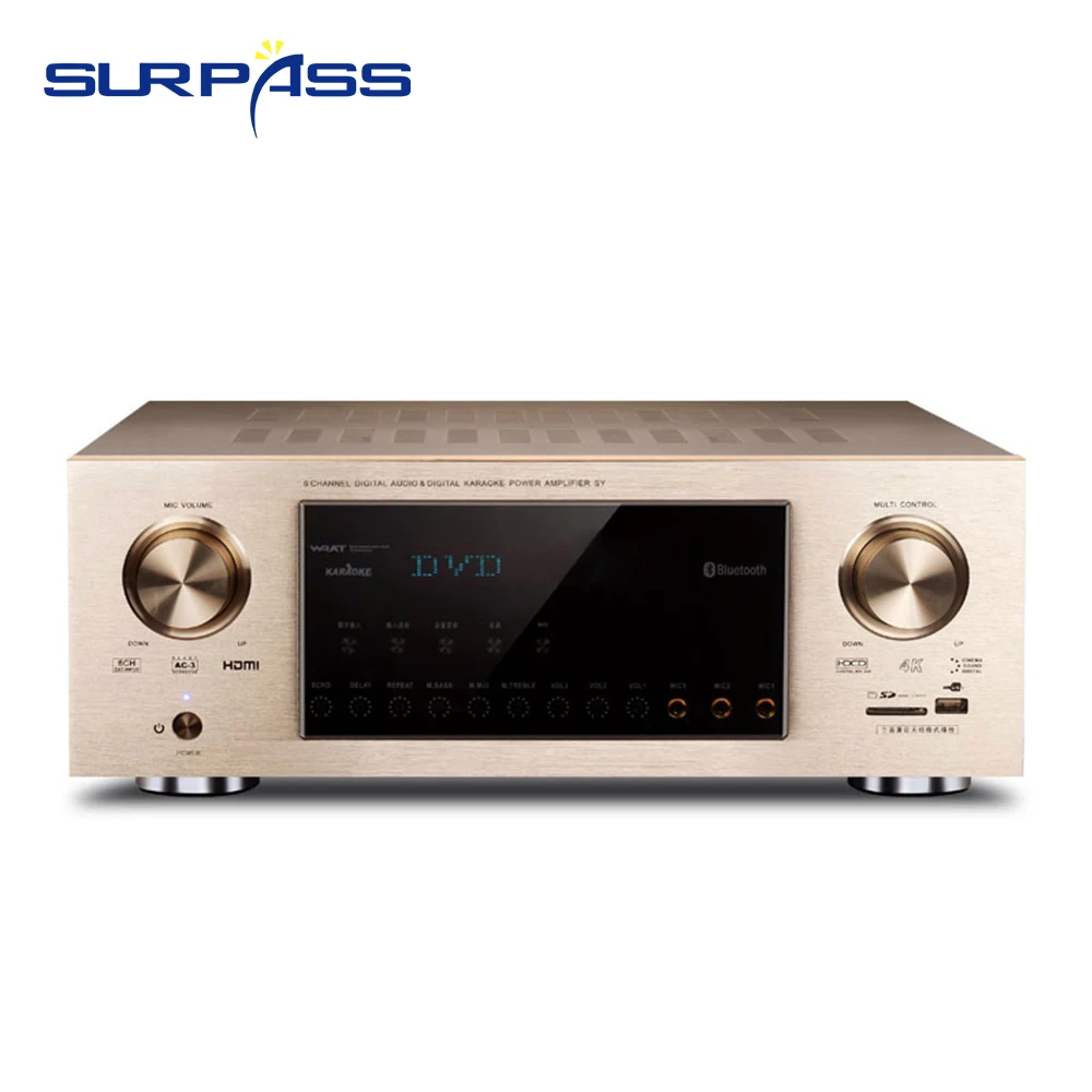 5.1 Home Theater 6 Channel Amplifier Receivers High Power Wireless