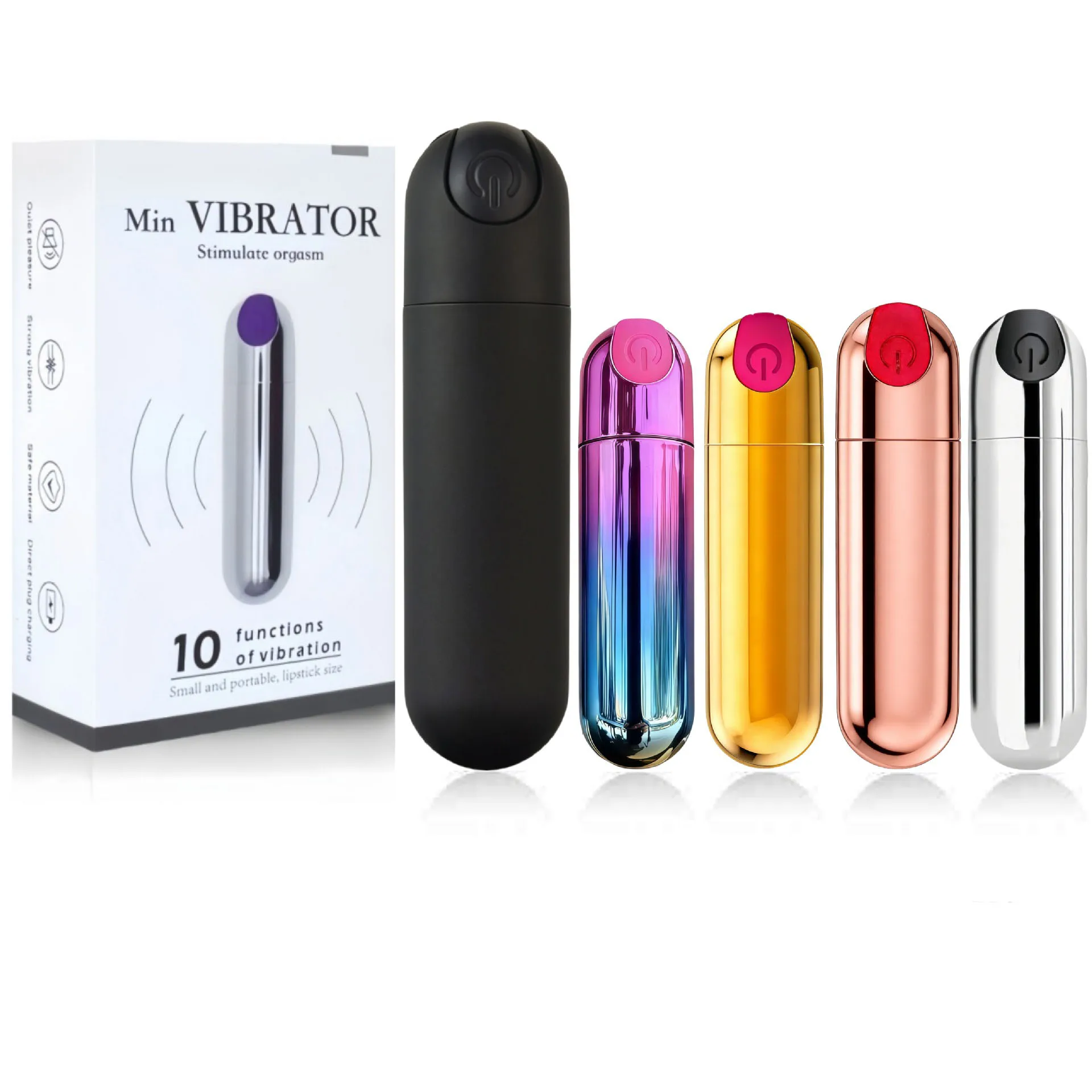 Personal Massager Women's Mini Bullet Vibrator