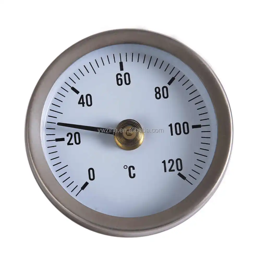 Surface Testing Gauge Clip-on Pipe Thermometer With Spring Temperature  Gauge