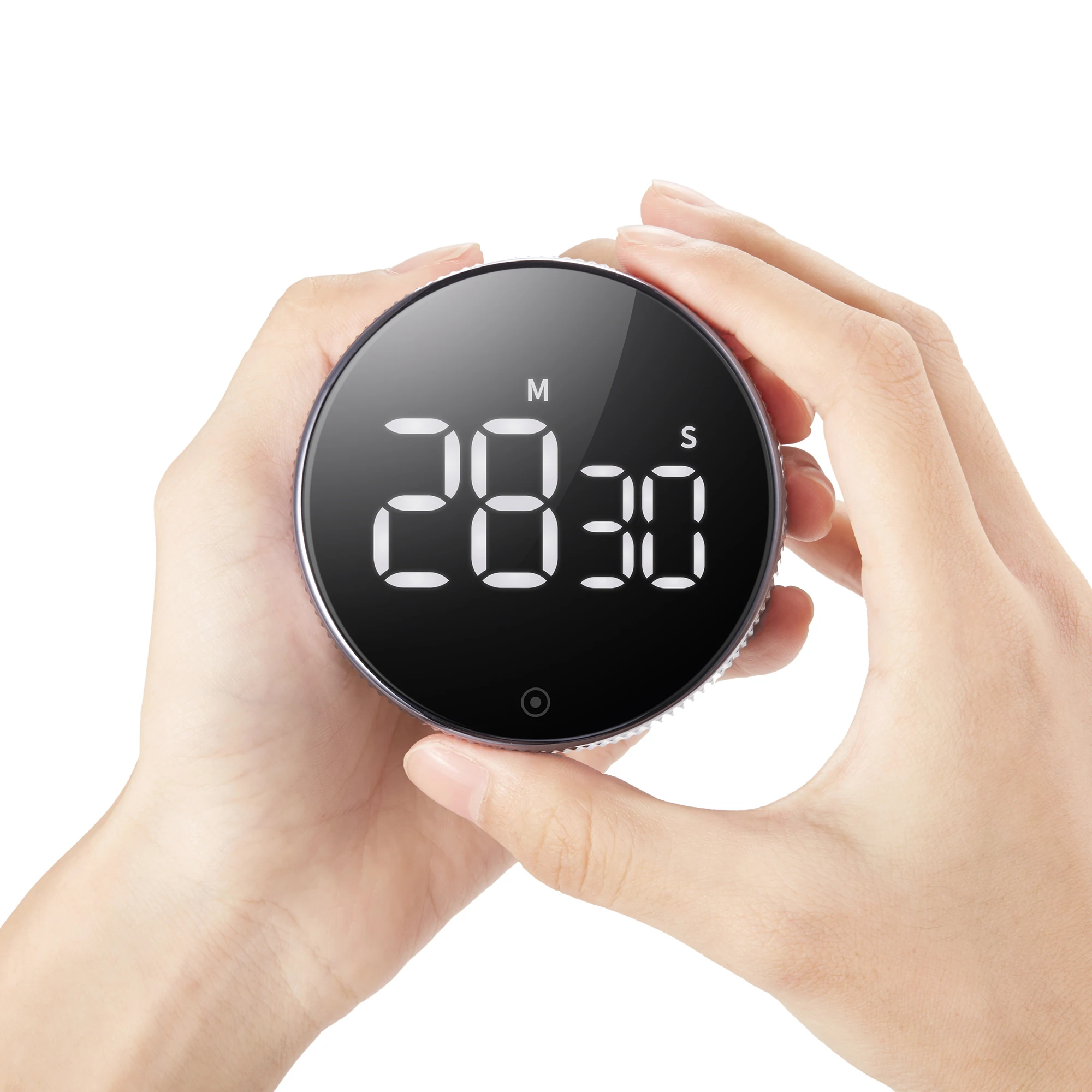 Round Laser Rotary LED Time Timer Meeting Reading Laboratory Study Gym Sport Oven Cooking Kitchen Digital Countdown Timer