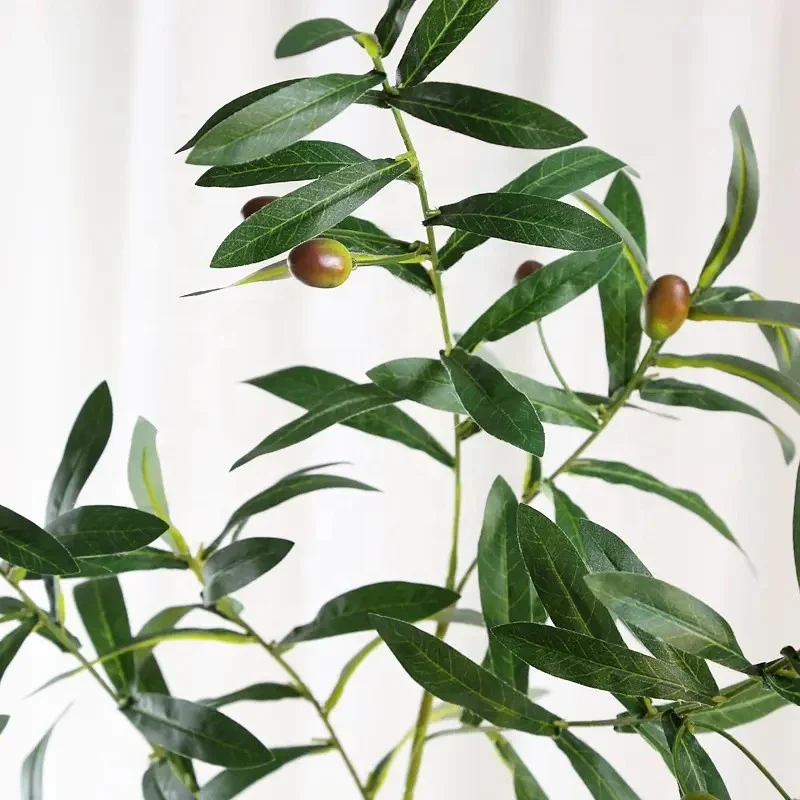 Ландшафт 3-7 футов оливковое дерево зеленое искусственное растение включая горшок для украшения дома
