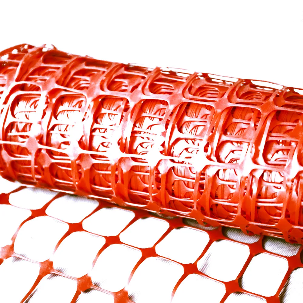 Durable HDPE Plastic Orange Safety Barrier Fence for Road Construction