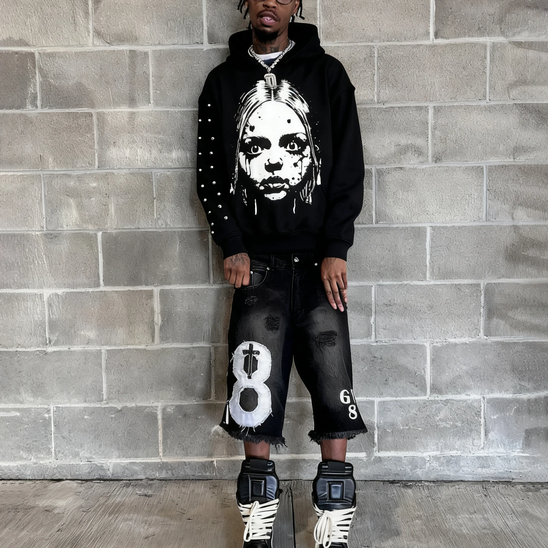 product mens 100 cotton heavy weight oversized fit hoodies cotton unisex thick comfortable stylish custom mens hoodiessweatshirts-1